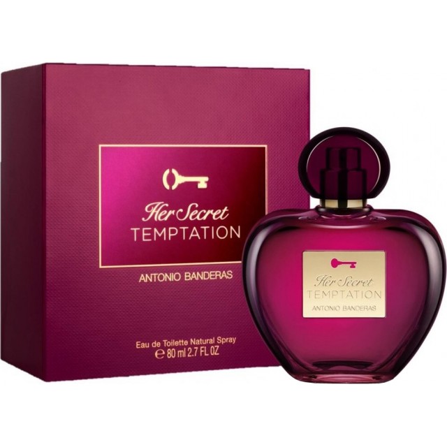 ANTONIO BANDERAS Her Secret Temptation For Women EDT 80ml